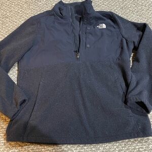 The North Face Navy Half-Zip Fleece Jacket
